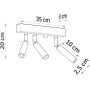 Lampa podsufitowa SL0904 Sollux Lighting Eyetech zdj.2