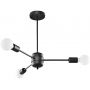 Lampa podsufitowa 3x60 W czarny SL1021 Sollux Lighting Lango zdj.1