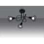 Lampa podsufitowa 3x40 W czarna SL1109 Sollux Lighting Artemis zdj.4