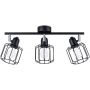 Lampa podsufitowa 3x40 W czarna SL1116 Sollux Lighting Beluci zdj.1