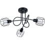 Lampa podsufitowa 3x40 W czarna SL1118 Sollux Lighting Beluci zdj.1