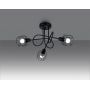 Lampa podsufitowa 3x40 W czarna SL1118 Sollux Lighting Beluci zdj.4