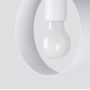 Lampa wisząca 1x60 W biała SL1137 Sollux Lighting Titran zdj.3