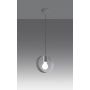 Lampa wisząca 1x60 W biała SL1137 Sollux Lighting Titran zdj.4