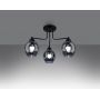 Lampa podsufitowa 3x60 W czarna SL1144 Sollux Lighting Fillan zdj.4