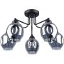 Lampa podsufitowa 5x60 W czarna SL1145 Sollux Lighting Fillan zdj.1