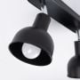 Lampa podsufitowa 2x15 W czarna SL1317 Sollux Lighting Elba zdj.7