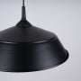 Lampa wisząca 1x15 W czarna SL1328 Sollux Lighting Frika zdj.5