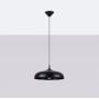 Lampa wisząca 1x15 W czarna SL1330 Sollux Lighting Gina zdj.3