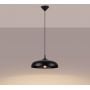 Lampa wisząca 1x15 W czarna SL1330 Sollux Lighting Gina zdj.7