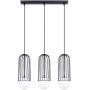 Lampa wisząca 3x8 W czarna SL1334 Sollux Lighting Brina zdj.1