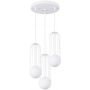 Lampa wisząca 3x8 W biała SL1335 Sollux Lighting Brina zdj.1