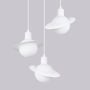 Lampa wisząca 3x8 W biała SL1357 Sollux Lighting Hyperion zdj.4