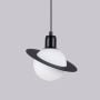 Lampa wisząca 1x8 W biała-czarna SL1358 Sollux Lighting Hyperion zdj.7