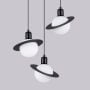 Lampa wisząca 3x8 W biała-czarna SL1359 Sollux Lighting Hyperion zdj.6