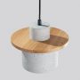 Lampa wisząca 1x15 W szary/popielaty SL1363 Sollux Lighting Mab zdj.5