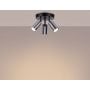 Lampa podsufitowa 3x10 W czarna-chrom SL1369 Sollux Lighting Winx zdj.3