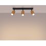 Lampa podsufitowa 3x10 W czarna-miedź SL1376 Sollux Lighting Winx zdj.3