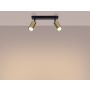 Lampa podsufitowa 2x10 W czarna-złota SL1383 Sollux Lighting Winx zdj.4