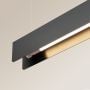 Lampa wisząca 1x8 W czarna SL1395 Sollux Lighting Spark zdj.5