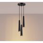 Lampa wisząca 3x8 W czarna SL1401 Sollux Lighting Prysm zdj.3