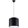 Lampa wisząca 1x15 W czarna SL1405 Sollux Lighting Nova zdj.1