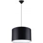 Lampa wisząca 1x15 W czarna SL1406 Sollux Lighting Nova zdj.1