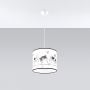 Lampa wisząca 1x15 W multikolor SL1418 Sollux Lighting Cat zdj.5