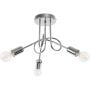 Lampa podsufitowa 3x15 W chrom SL1440 Sollux Lighting Supeł zdj.1