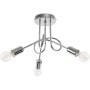 Lampa podsufitowa 3x15 W chrom SL1440 Sollux Lighting Supeł zdj.1