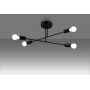 Lampa podsufitowa 4x15 W czarna SL1451 Sollux Lighting Norah zdj.4