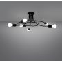 Lampa podsufitowa 6x15 W czarna SL1456 Sollux Lighting Levar zdj.3