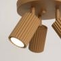 Lampa podsufitowa 3x10 W złota SL1563 Sollux Lighting Karbon zdj.6