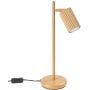 Lampa stołowa 1x10 W złota SL1567 Sollux Lighting Karbon zdj.1