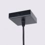 Lampa wisząca 1x10 W czarna SL1573 Sollux Lighting Karbon zdj.11