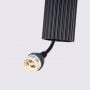 Lampa wisząca 1x10 W czarna SL1573 Sollux Lighting Karbon zdj.13