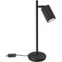 Lampa stołowa 1x10 W czarna SL1586 Sollux Lighting Karbon zdj.1