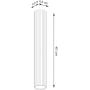 Lampa podsufitowa 1x10 W zielona SL1609 Sollux Lighting Karbon zdj.2