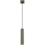 Lampa wisząca 1x10 W zielona SL1611 Sollux Lighting Karbon zdj.1