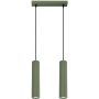 Lampa wisząca 2x10 W zielona SL1612 Sollux Lighting Karbon zdj.1