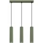 Lampa wisząca 3x10 W zielona SL.1613 Sollux Lighting Karbon zdj.1