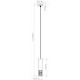 Lampa wisząca 1x10 W biała SL1686 Sollux Lighting Lami zdj.2