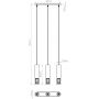 Lampa wisząca 3x10 W biała SL1688 Sollux Lighting Lami zdj.2
