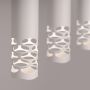 Lampa wisząca 3x10 W biała SL1693 Sollux Lighting Liro zdj.5