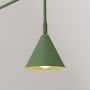Kinkiet 1x10 W zielony SL1700 Sollux Lighting Nox zdj.5