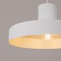 Lampa wisząca 1x15 W biała SL1702 Sollux Lighting Bilo zdj.5