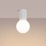 Lampa podsufitowa 1x8 W biała SL1708 Sollux Lighting Halo zdj.4