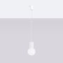 Lampa wisząca 1x8 W biała SL1709 Sollux Lighting Halo zdj.3