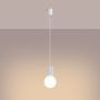Lampa wisząca 1x8 W biała SL1709 Sollux Lighting Halo zdj.4
