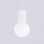 Lampa wisząca 1x8 W biała SL1709 Sollux Lighting Halo zdj.7